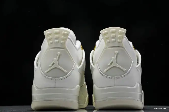 Reps LUCY Gold Jordan 4 Retro AQ9129-170 Metallic 0622